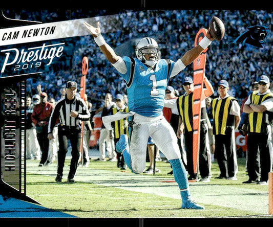 2019 Panini Prestige #HH-CN Cam Newton Highlight Reel