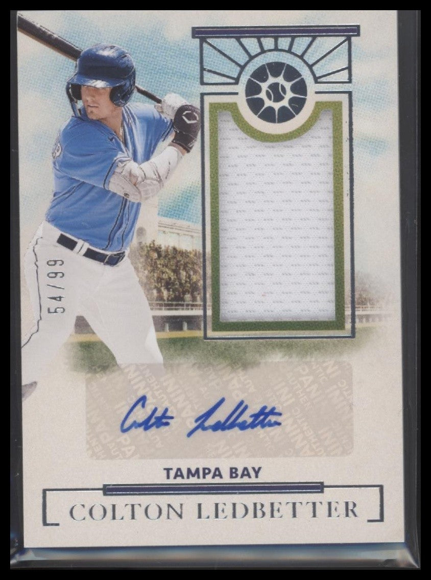 2024 Panini Boys of Summer #PMS-CL Colton Ledbetter Prospect Material Sigs #/99
