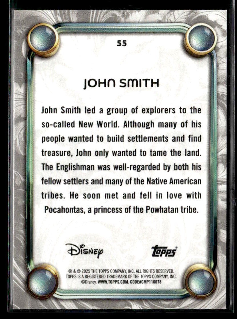 2025 Topps Disney Wonder #55 John Smith