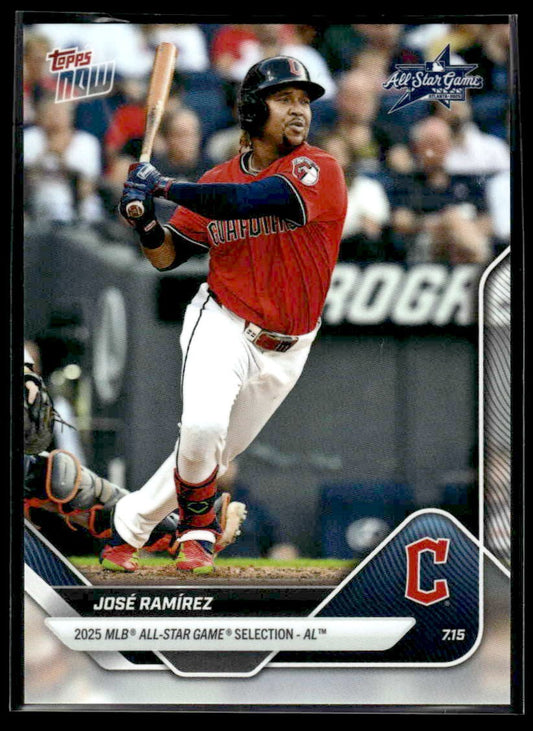 2025 Topps Now MLB All-Star Game #ASG-JR Jose Ramirez
