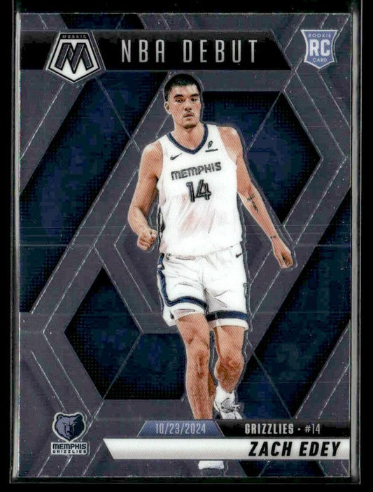2024-25 Panini Mosaic #251 Zach Edey