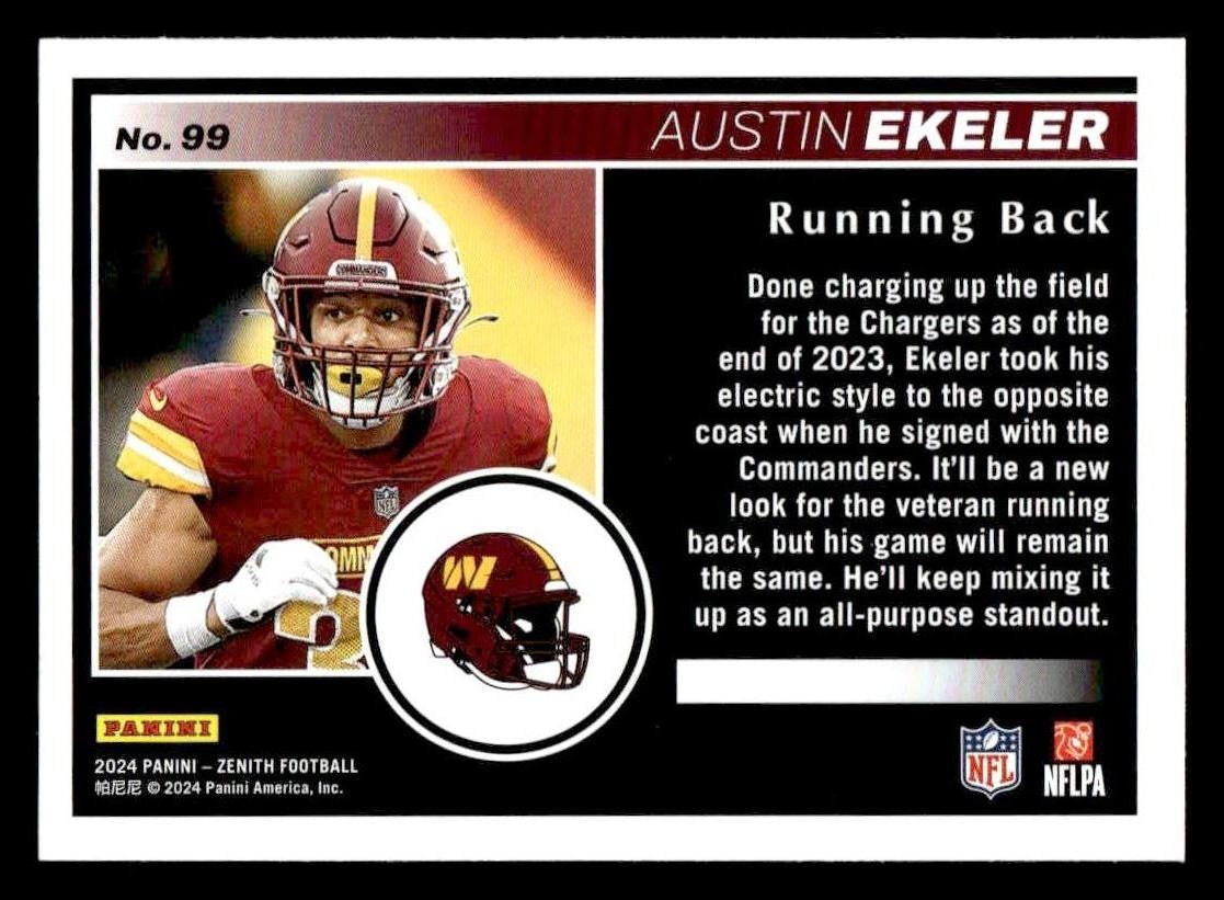 2024 Panini Zenith #99 Austin Ekeler Retail