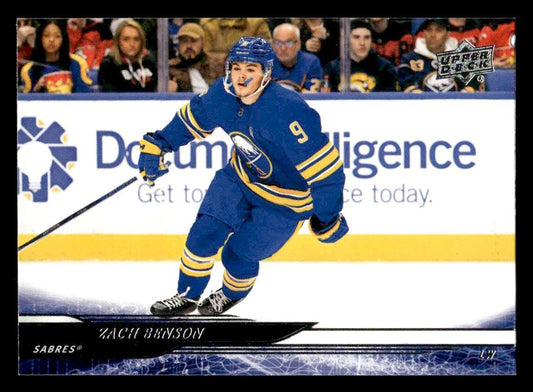 2024-25 Upper Deck #24 Zach Benson