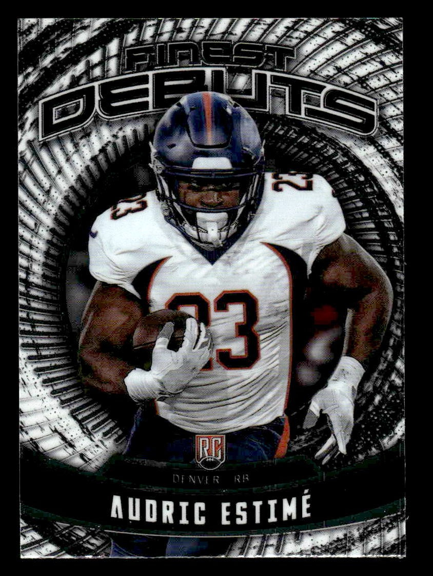 2024 Finest #D-21 Audric Estimé Debut