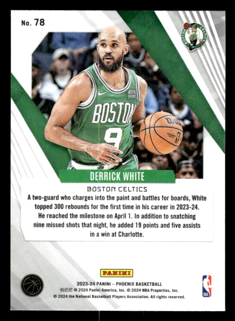 2023-24 Panini Phoenix #78 Derrick White
