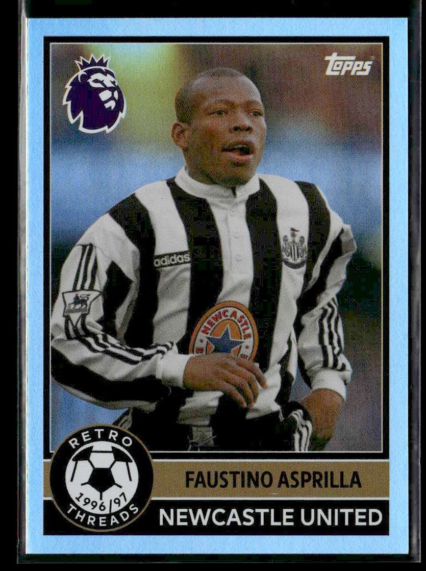 2025-26 Topps Premier League #394 Faustino Asprilla Rainbow Foil
