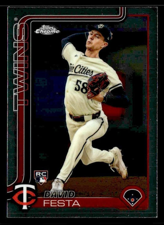 2025 Topps Chrome #156 David Festa