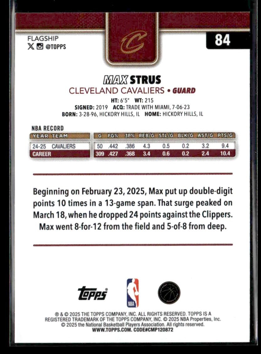 2025-26 Topps #84 Max Strus