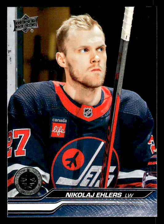 2023-24 Upper Deck #445 Nikolaj Ehlers
