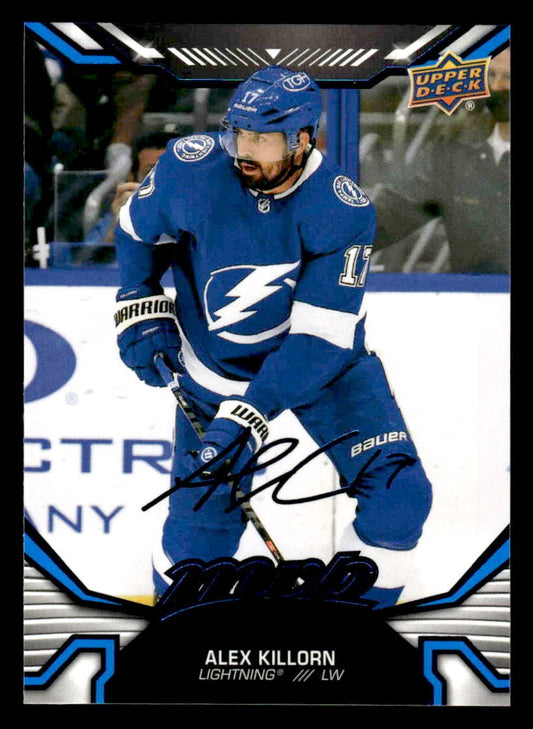 2022-23 Upper Deck MVP #122 Alex Killorn Blue Script