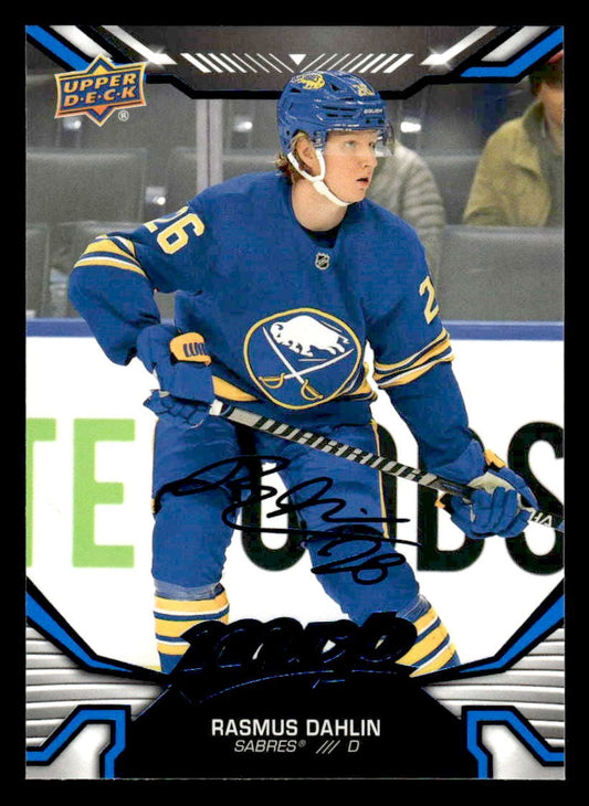 2022-23 Upper Deck MVP #14 Rasmus Dahlin Blue Script