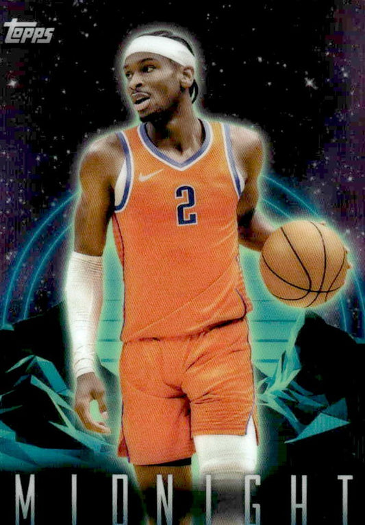2023-24 Topps Midnight #92 Shai Gilgeous-Alexander
