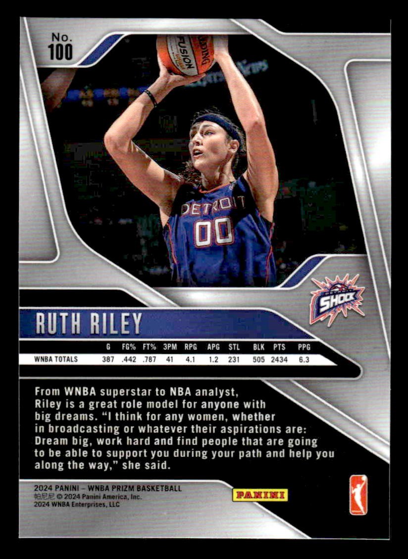 2024 Panini Prizm WNBA #100 Ruth Riley