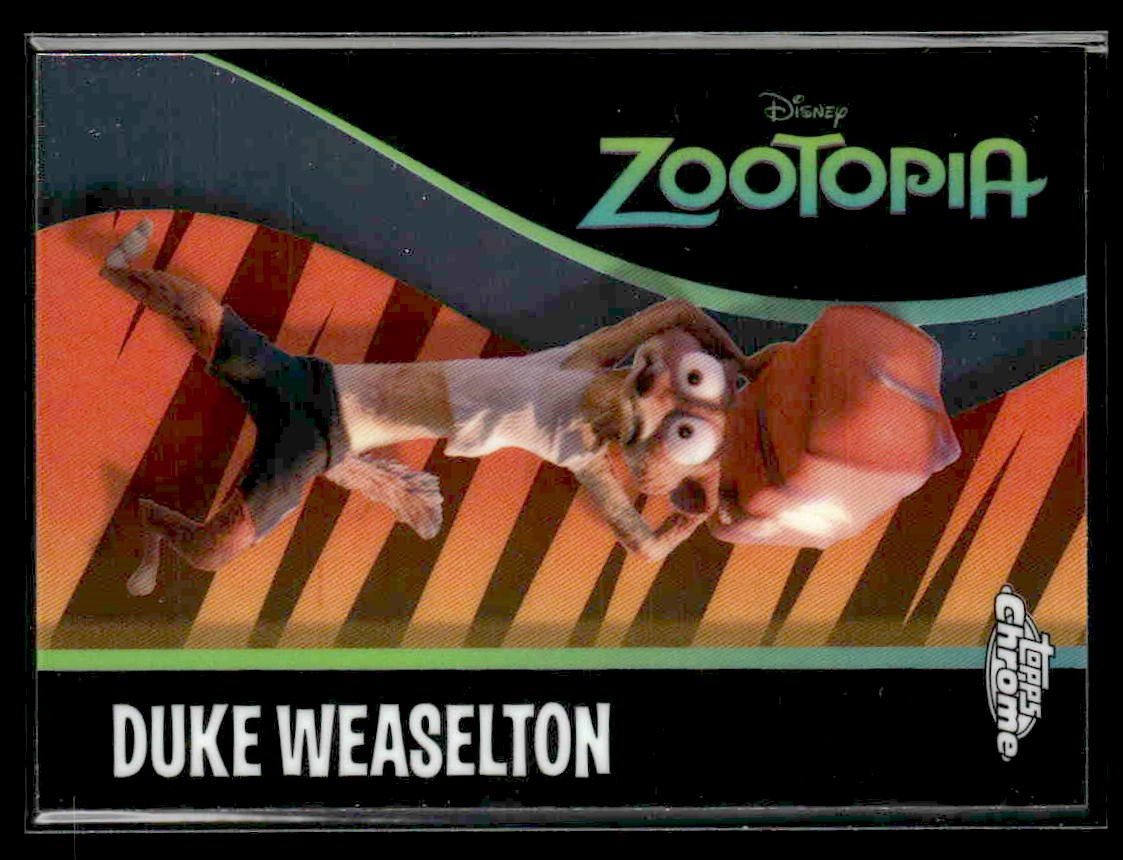 π Duke Weaselton β 2025 Topps Chrome Disney Zootopia #ZI-7 π