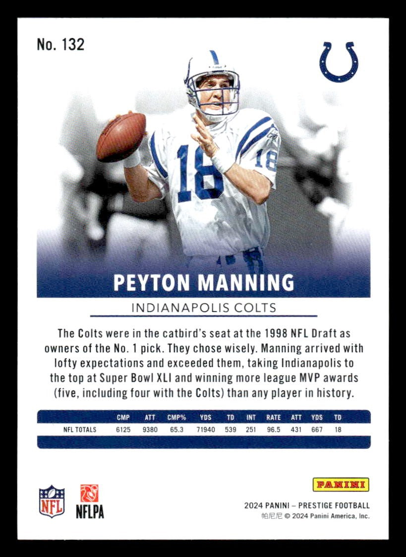 2024 Panini Prestige #132 Peyton Manning