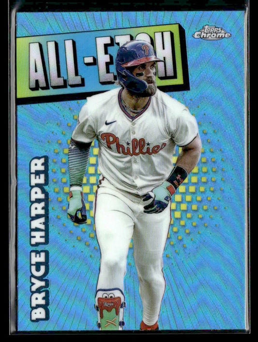 2025 Topps Chrome #CAE-7 Bryce Harper Chrome All-Etch