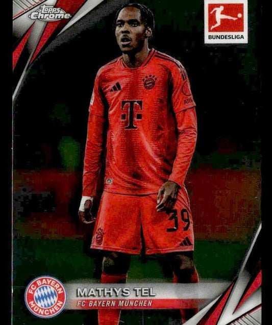 2024-25 Topps Chrome Bundesliga #83 Mathys Tel