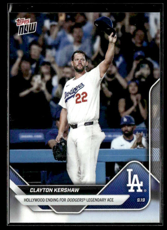 2025 Topps Now #734 Clayton Kershaw