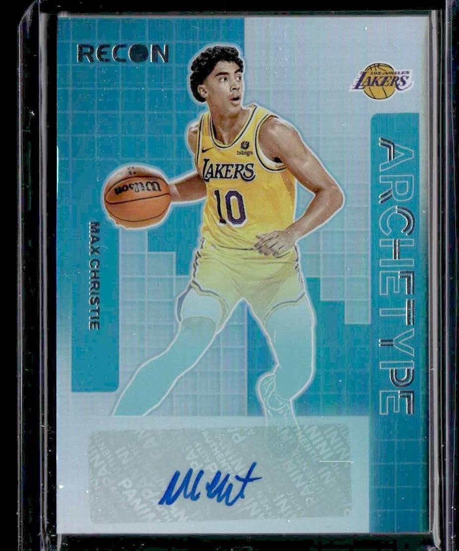 2023-24 Panini Recon #AS-MAX Max Christie Archetype Signatures