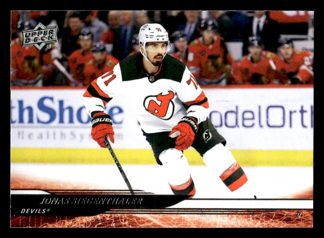 2024-25 Upper Deck #350 Jonas Siegenthaler