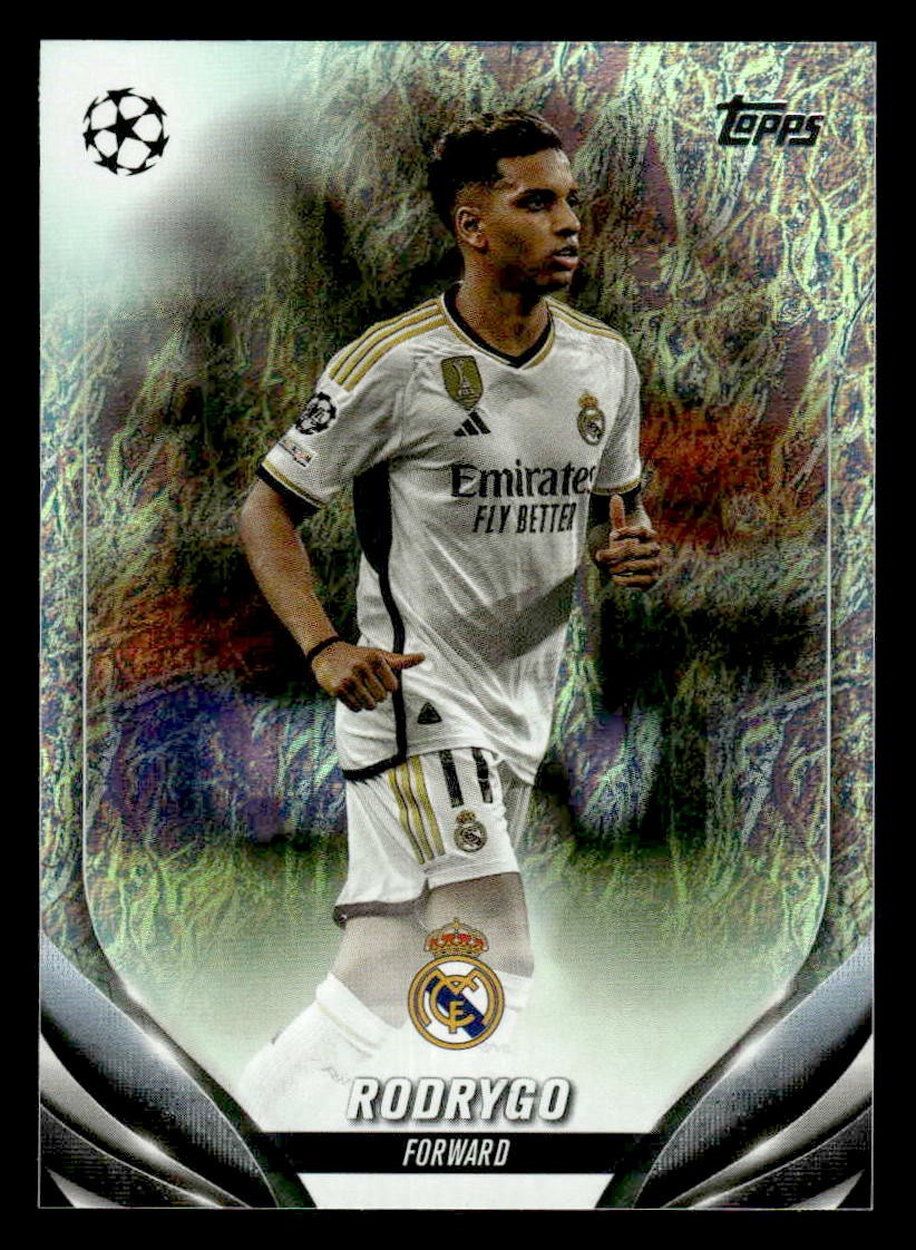 2023-24 Topps Jade Edition UEFA Club Competitions #168 Rodrygo