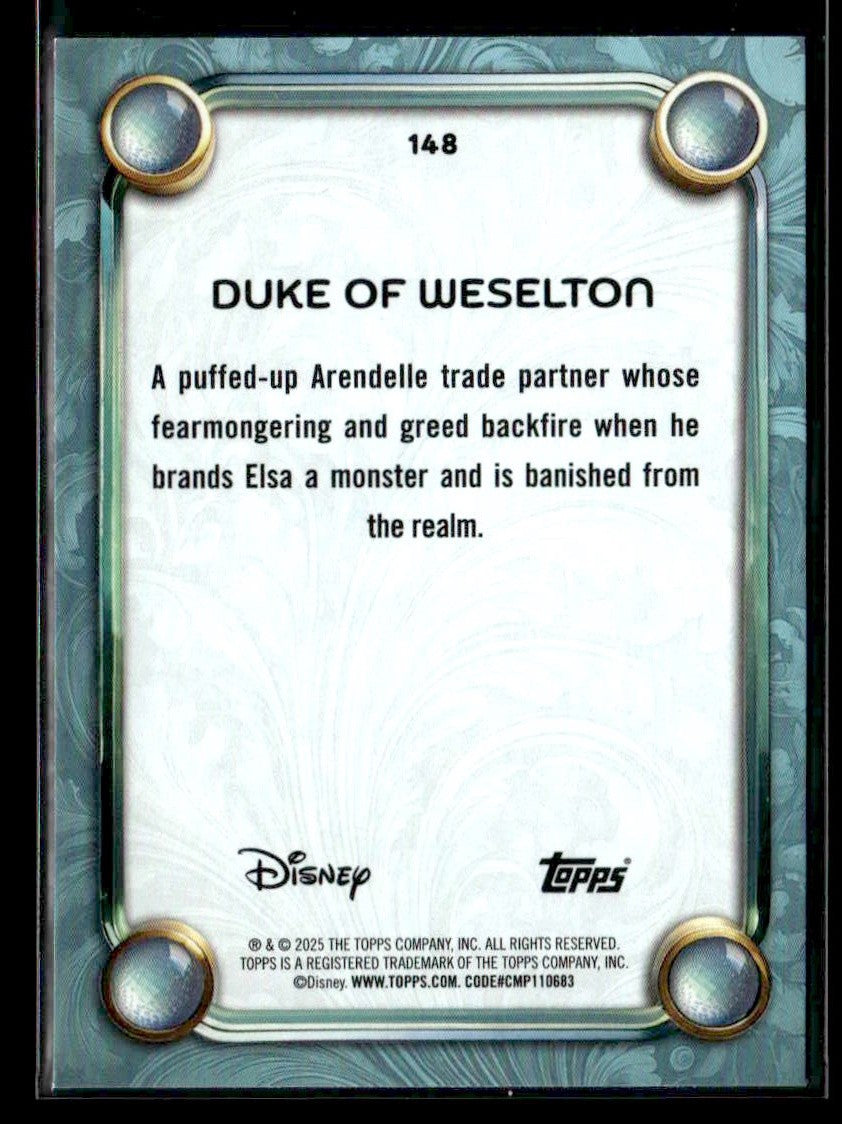 2025 Topps Disney Wonder #148 Duke of Weselton Tier 2