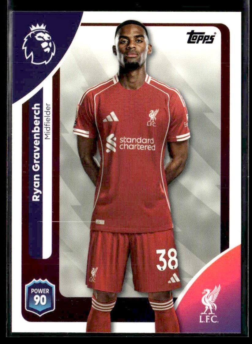 2025-26 Topps Premier League #169 Ryan Gravenberch