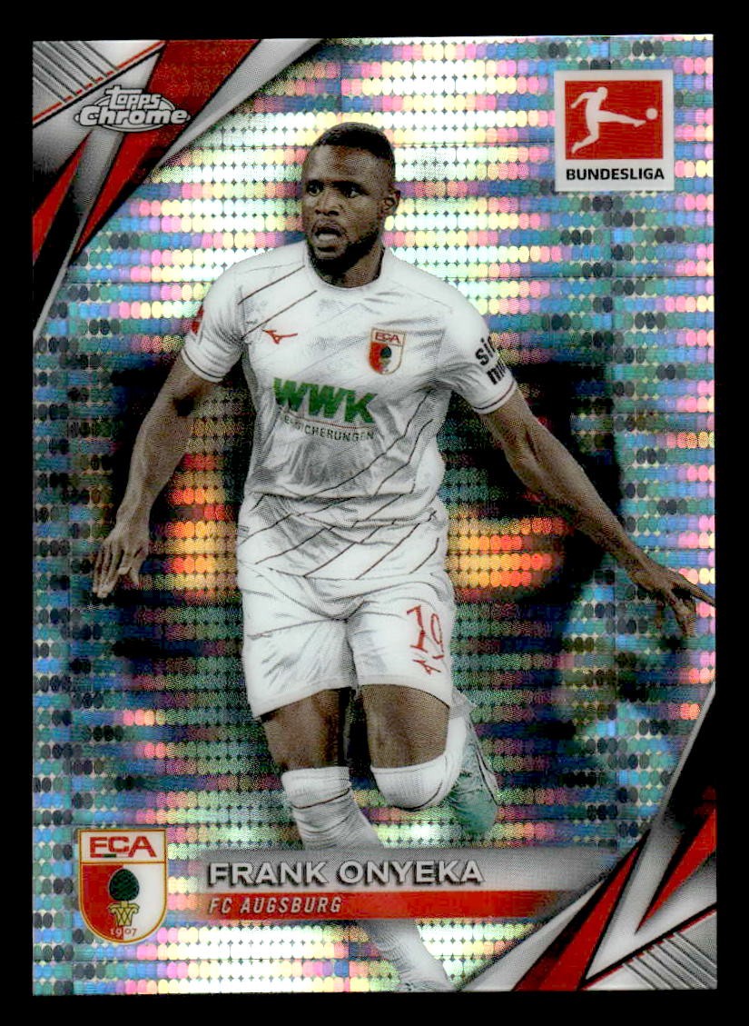 2025 Topps Chrome Bundesliga #3 Frank Onyeka Pulsar Refractor