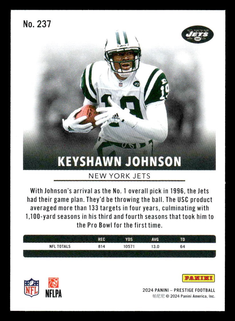2024 Panini Prestige #237 Keyshawn Johnson