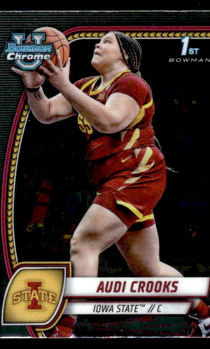 2024-25 Bowman University Chrome #9 Audi Crooks