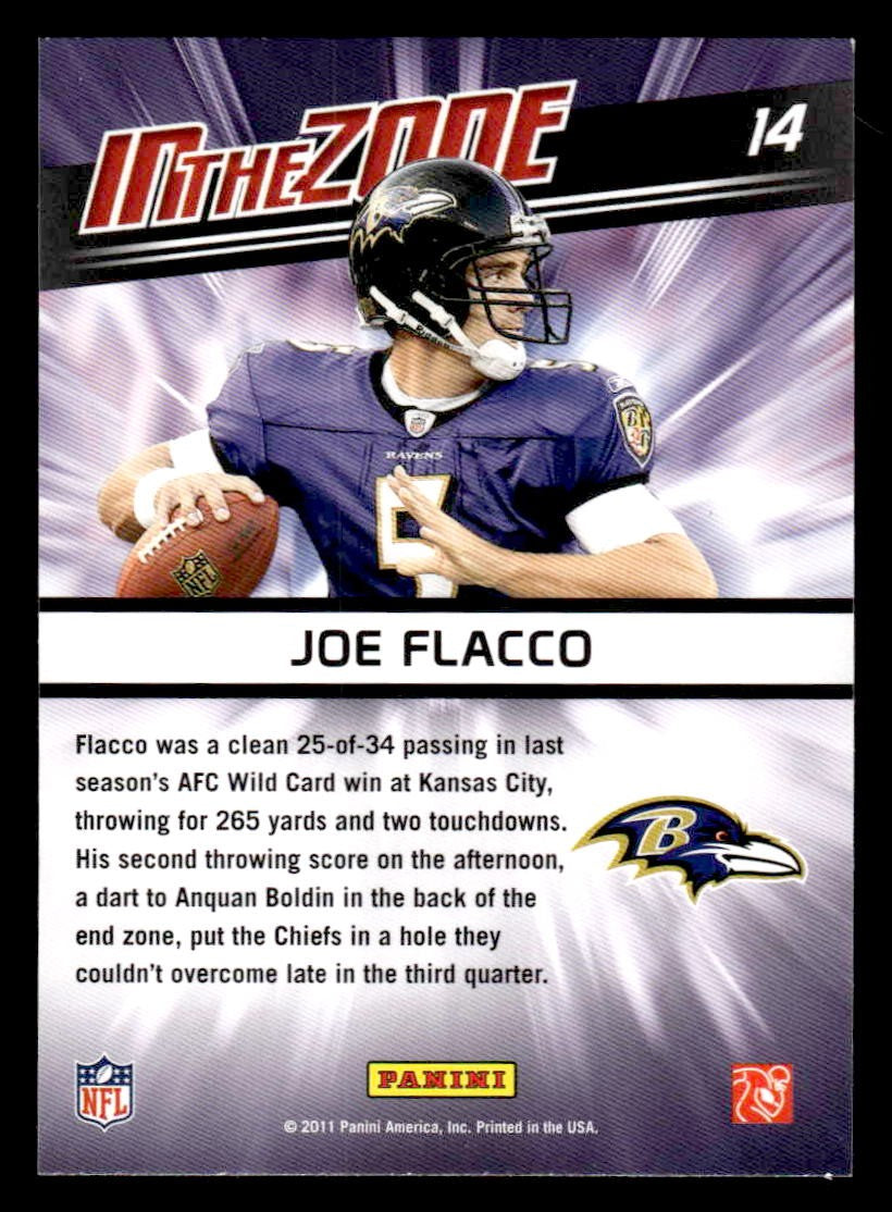 2011 Score #14 Joe Flacco In the Zone