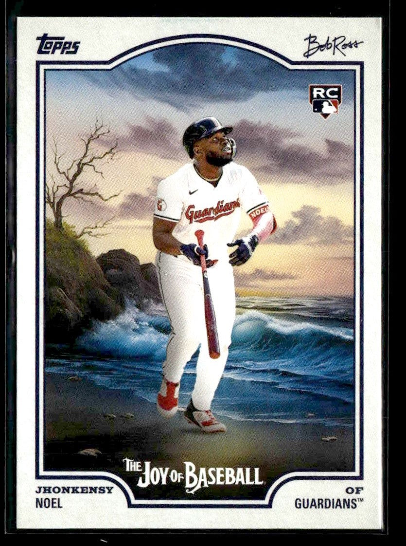 2025 Topps x Bob Ross: The Joy of Baseball #81 Jhonkensy Noel