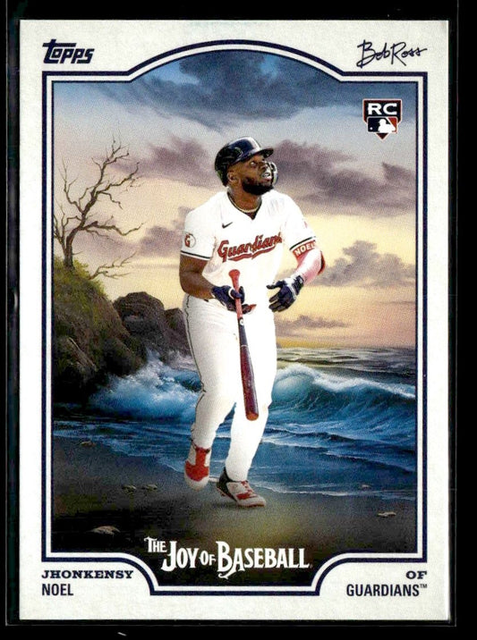 2025 Topps x Bob Ross: The Joy of Baseball #81 Jhonkensy Noel