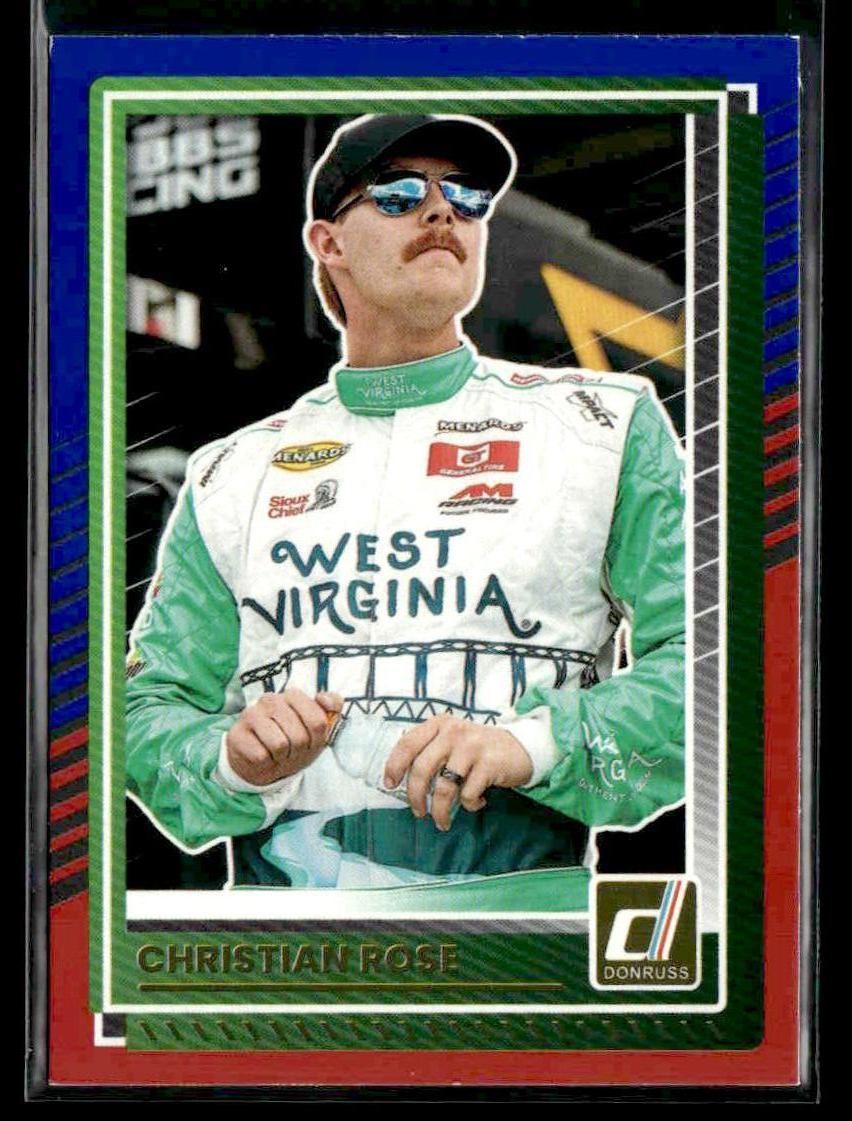2025 Donruss #30 Christian Rose Red and Blue