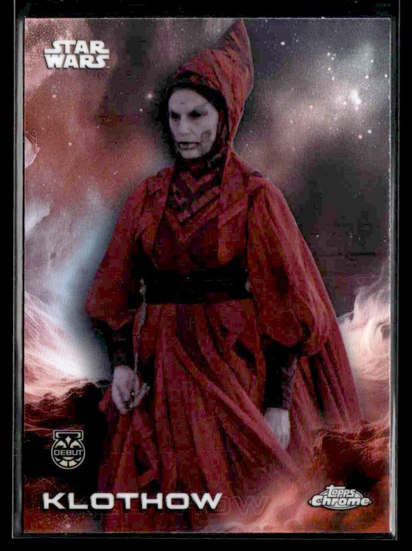 π Klothow β 2025 Topps Chrome Star Wars #75 π
