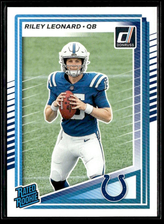 2025 Donruss #341 Riley Leonard Rated Rookies
