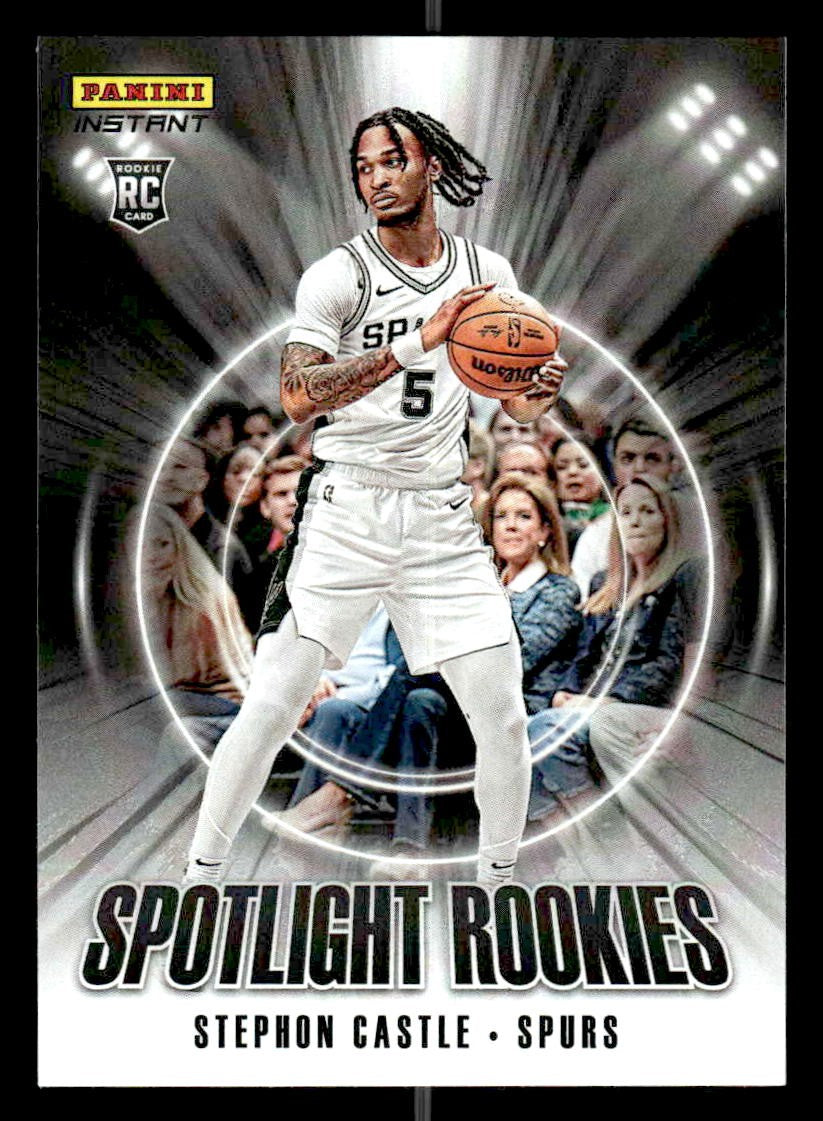 2024-25 Panini Instant NBA Spotlight Rookies #SR.4 Stephon Castle