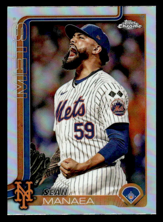 2025 Topps Chrome #287 Sean Manaea Refractors