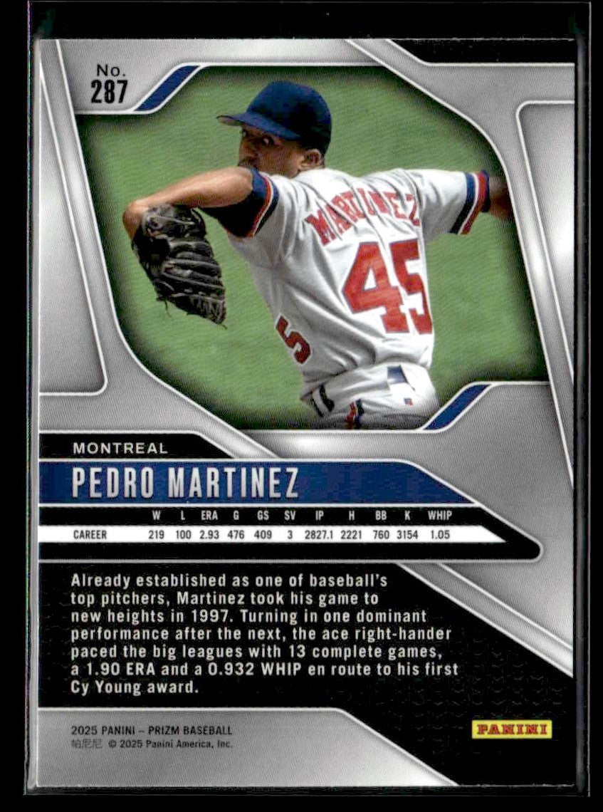 2025 Panini Prizm #287 Pedro Martinez