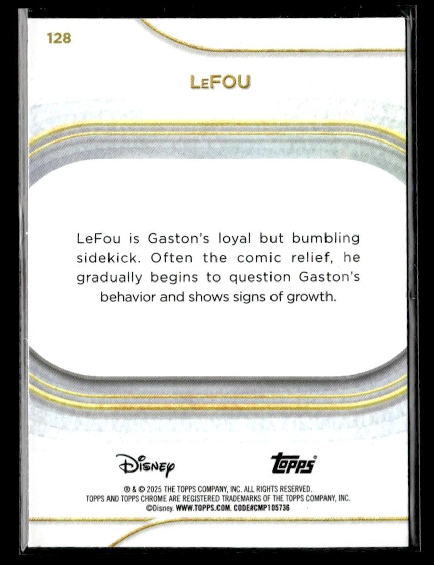 π LeFou β 2025 Topps Chrome Disney #128 π