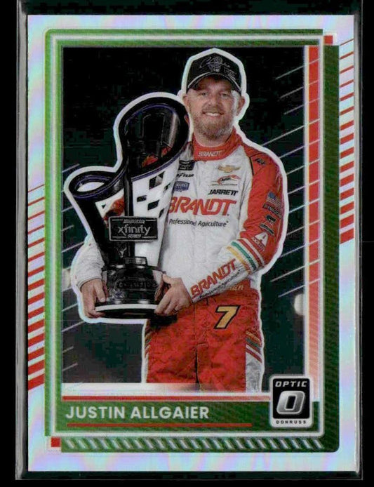 2025 Donruss #5 Justin Allgaier Optic Holo