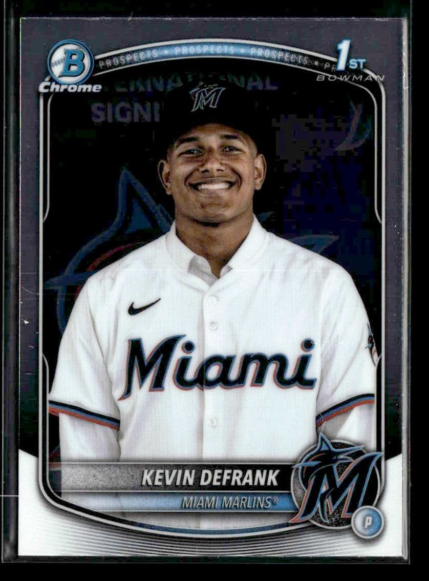 2025 Bowman Chrome #BCP-205 Kevin Defrank