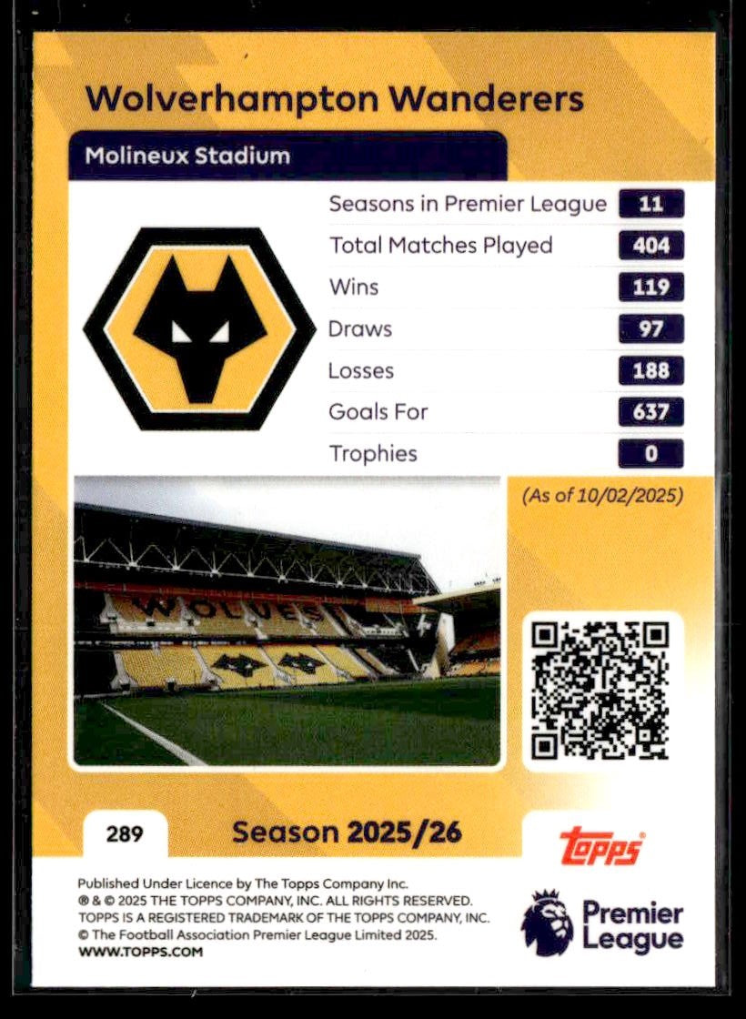 2025-26 Topps Premier League #289 Team Badge