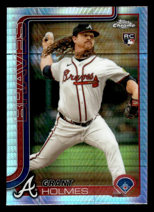 2025 Topps Chrome #169 Grant Holmes Prism Refractors