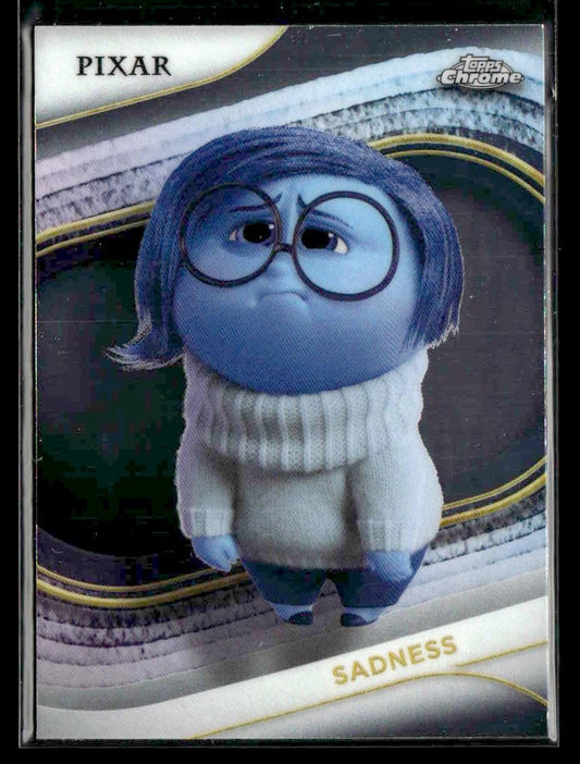 🌟 Sadness — 2025 Topps Chrome Disney #83 🌟