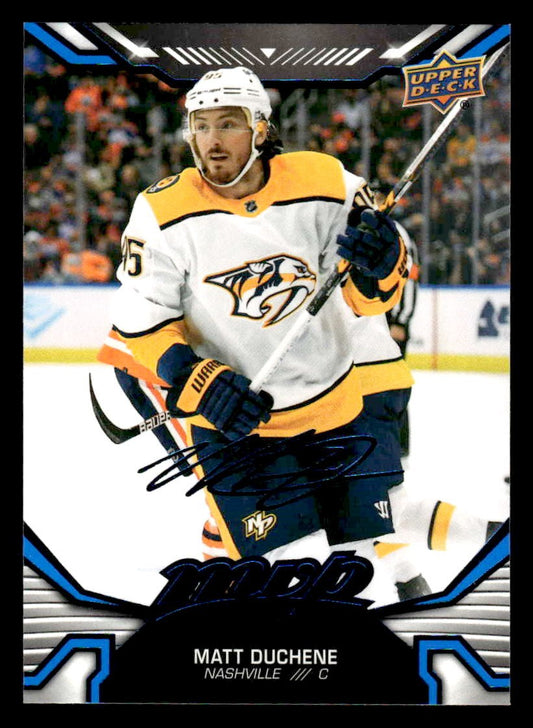 2022-23 Upper Deck MVP #168 Matt Duchene Blue Script