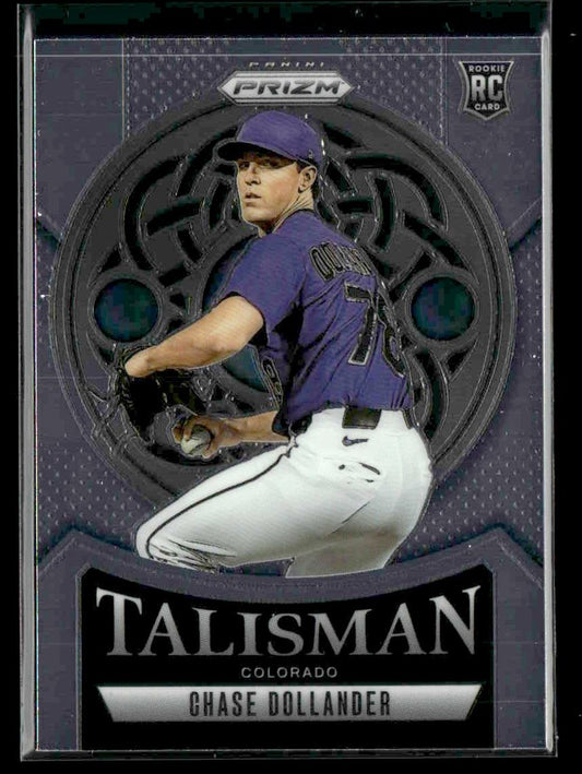 2025 Panini Prizm #9 Chase Dollander Talisman