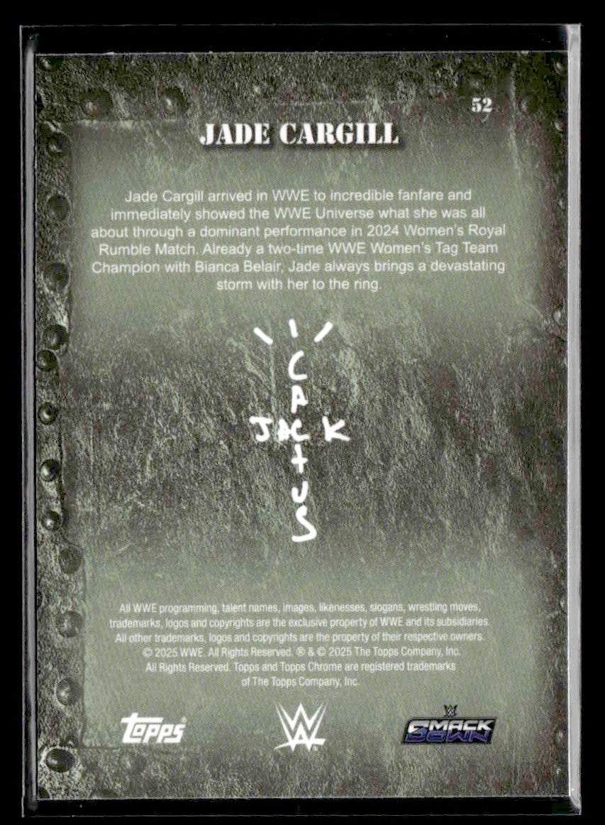 2025 Topps Chrome WWE x Cactus Jack #52 Jade Cargill