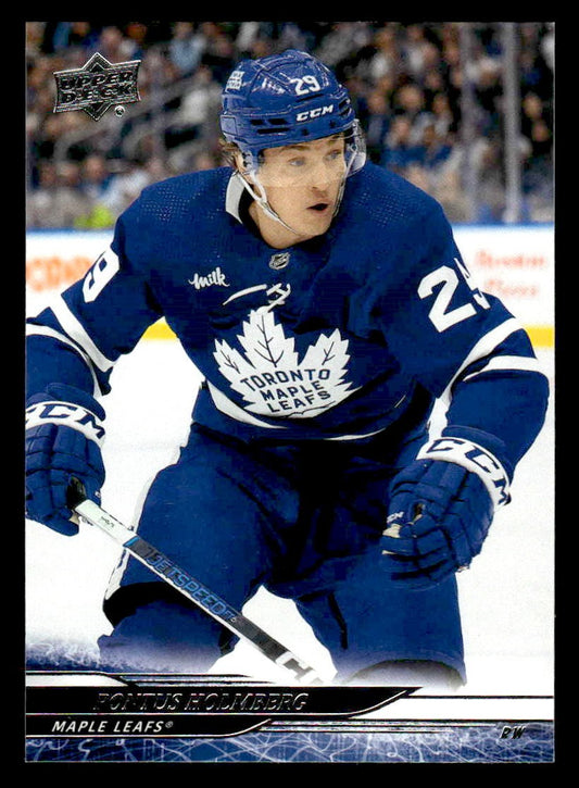 2024-25 Upper Deck #417 Pontus Holmberg