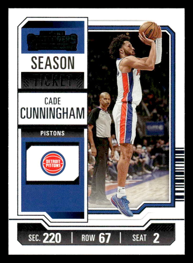 2023-24 Panini Contenders #20 Cade Cunningham